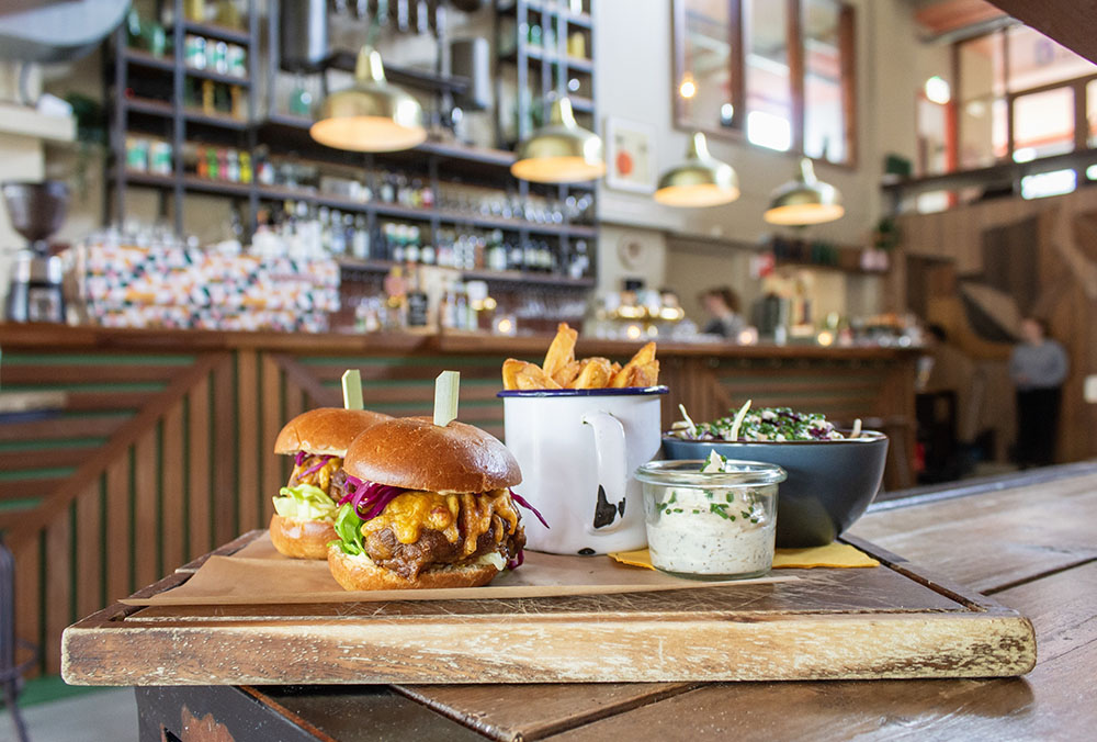 hamburger den